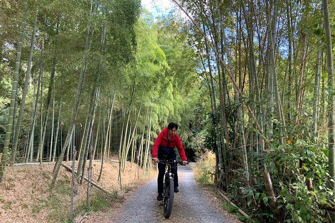 Arashiyama Kinkakuji Quiet Trail E-Bike Tour with Hotel Transfer - Saga Toriimoto Preservation Area and Nenbutsuji Temple Stops