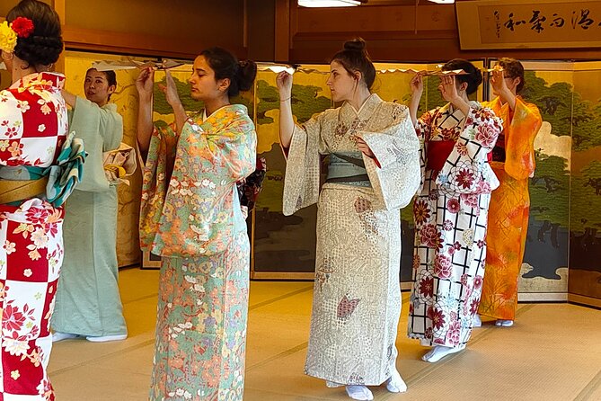 Authentic Japanese Dance Experience in Kyoto - The Short Walk to the Dance Venue, Tea, and Seasonal Sweets