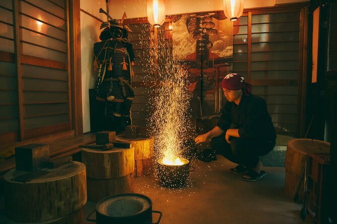 Authentic knife making experience at a blacksmith in Kyoto - Kyoto Knife Making That Actually Ends With a Knife in Your Hands