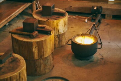 Authentic knife making experience at a blacksmith in Kyoto