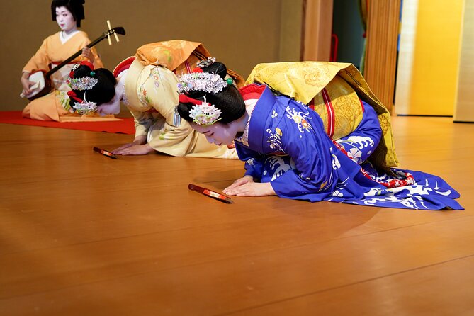 Authentic Maiko Experience＆Kyoto Dinner (Free drink) at Noh Stage - Key Points Before You Go