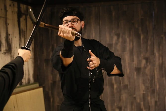 Authentic Ninja Weapon Forging Experience in Kyoto - Blackening the steel for the dark finish
