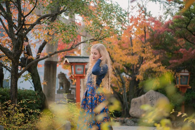 Beautiful Photography Tour in Kyoto - How the session actually runs: one-by-one portraits plus group shots