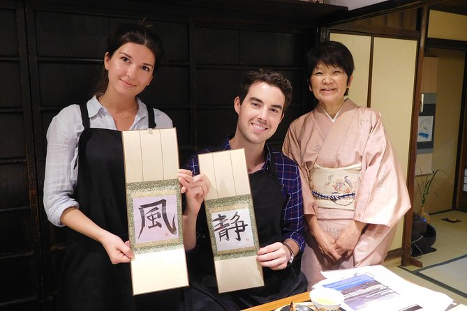 Calligraphy Experience in Kyoto Townhouse - Logistics that matter on the day you go