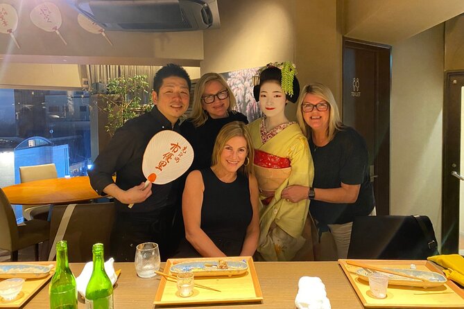Dinner Experience with Maiko in Kyoto - Chef Tominaga (Chef Dan) and your omakase counter meal