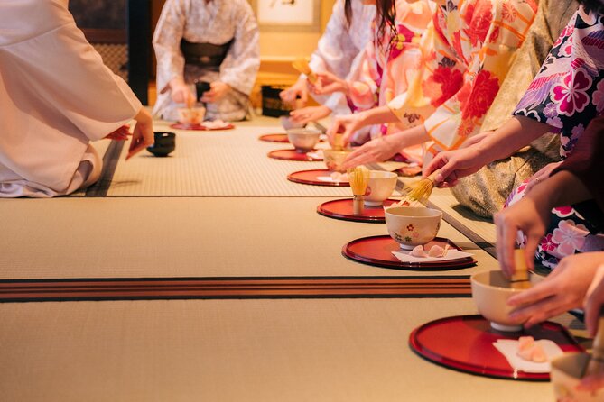 Elegant Tea Ceremony While Wearing Kimono Experience in Kyoto - Nishiki Orizuruya: Kyoto tea that starts near Nishiki Market