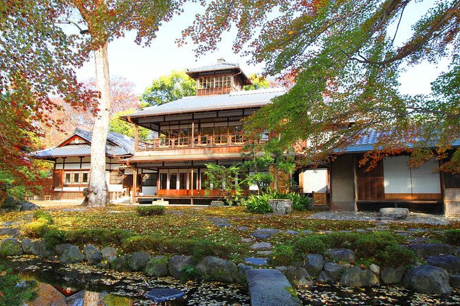 Family Mitsui House Museum with green tea admission ticket - The part to watch for: floors and the tea-room area you cannot access
