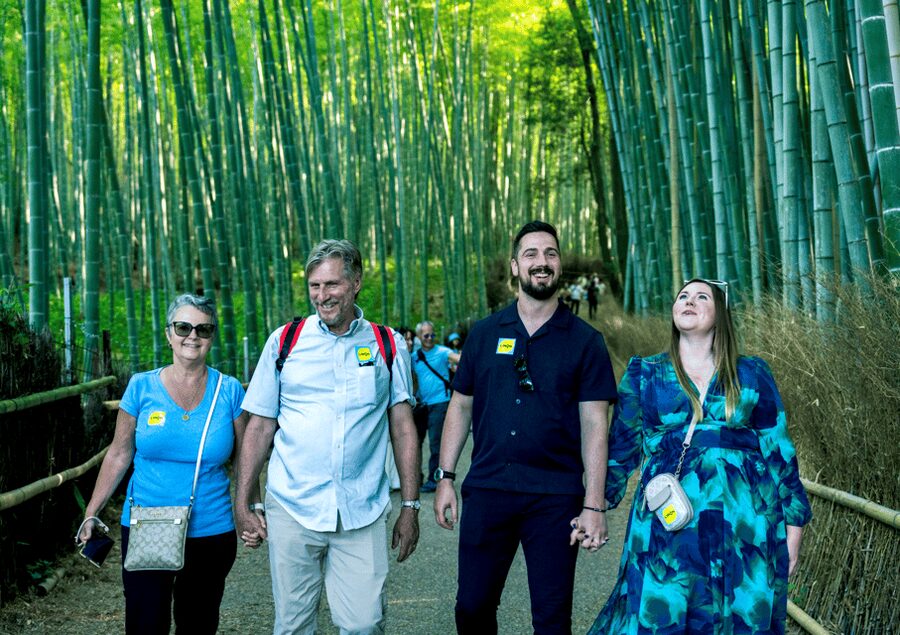 From Osaka: Sagano Train Ride and Kyoto Guided Day Tour - Kiyomizudera: the wooden stage, Otowa Waterfall streams, and nail-free engineering
