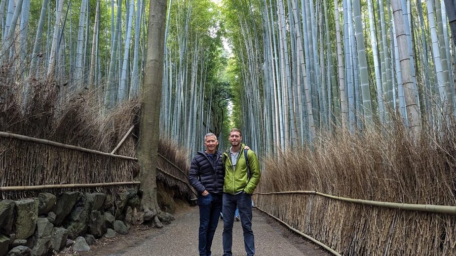 Full-Day Kyoto Walking Tour: Most Iconic Landmarks & Monkeys - Back toward Kinkaku-ji: tram hop, then golden reflections