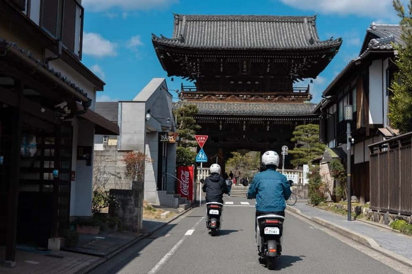 Fun Kyoto Ride! Scoot to Gorge, Local Lunch & Samurai Armor - Meeting at 19 Saiinnishiimadachō, and the IDP Rule You Must Not Ignore