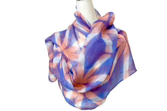 Itajime Shibori Scarf Class - What you get to take home, and why that souvenir has real value