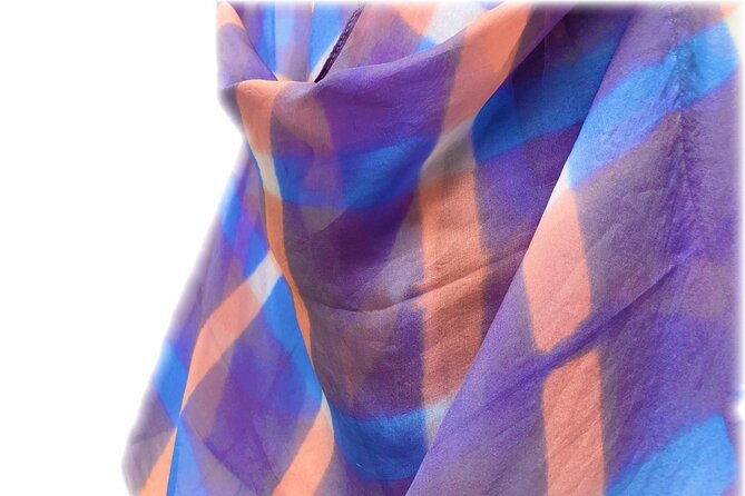 Itajime Shibori Scarf Class - The scarf-making moment, starting with choices you can actually see