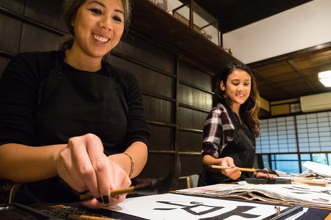 Japanese Calligraphy - Shodo - Lesson (near Kyoto Station) - Price and value, what $50.40 buys you