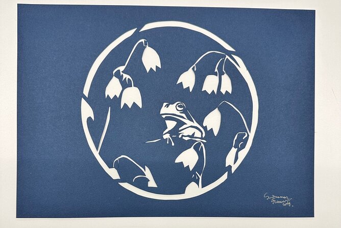 Japanese Kirie Paper Cutting Workshop: Create Your Own Art - What you learn from the instructor, and why it changes your result