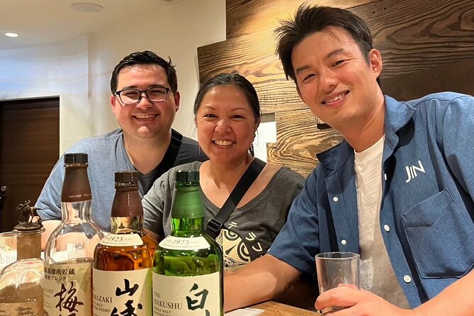 Japanese whiskey tasting; relaxed and educational in the bar - Should you book this Kyoto Japanese whiskey tasting?