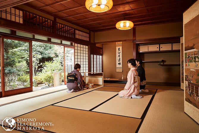 Kimono Tea Ceremony at Kyoto Maikoya, NISHIKI - Wagashi sweets and the rhythm of the ceremony