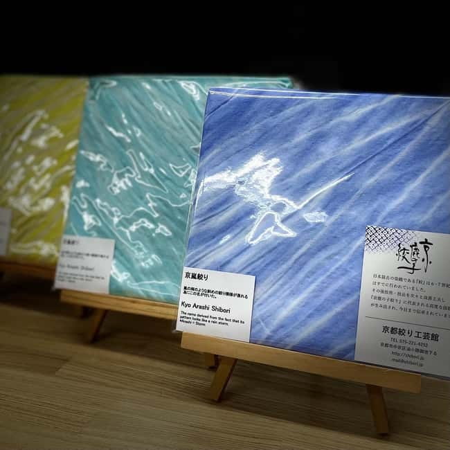Kyo-arashi Shibori Scarf Class at Kyoto Shibori Museum - Kyo-arashi Shibori, What You Learn and What It Creates