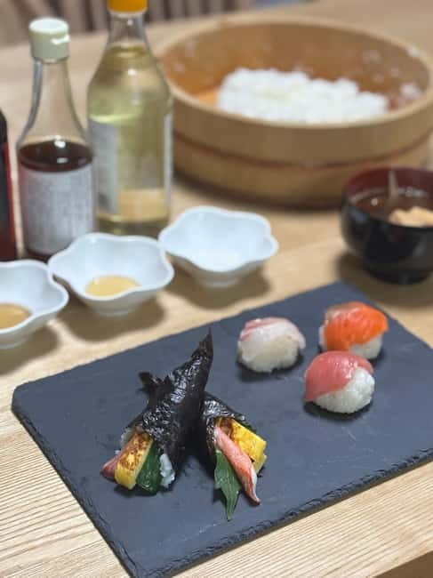Kyoto: 5 Types of Sushi Making - Value at $67 per person: what you get for the money