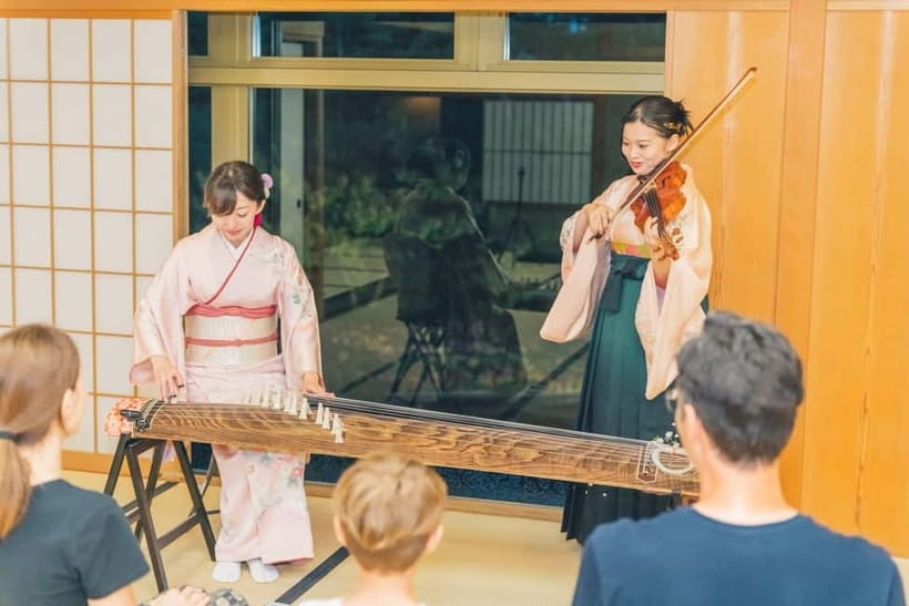 Kyoto:60-Minute Matcha with Traditional Japanese music show - Kyoto matcha, koto, and violin: why this show clicks