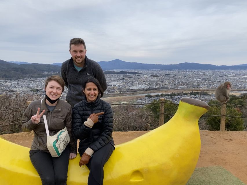 Kyoto: Afternoon Bamboo Forest and Monkey Park Bike Tour - Iwatayama Monkey Park: the climb, the view, and the monkeys