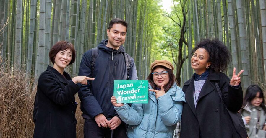 Kyoto Arashiyama Bamboo Forest Customized Private Tour - How the 4-hour tour works when you choose 2 to 3 stops
