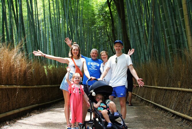 Kyoto: Arashiyama Bamboo Forest, Monkeys, Matcha & Temple Tour - Nonomiya Shrine and the Togetsukyo Bridge photo moment