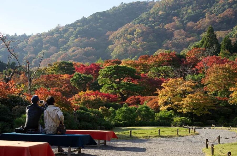 Kyoto: Arashiyama Bamboo, Togetsukyo bridge, Sanso, and more - Starting at Randen Arashiyama Station, then getting your bearings fast