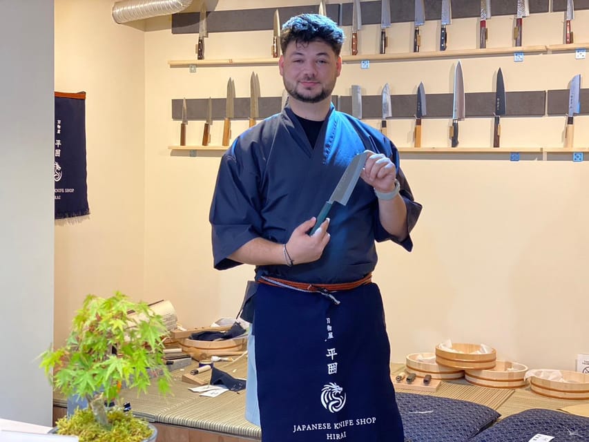 Kyoto: Beginner Knife Sharpening & Handle Fitting Workshop - Picking your knife: Santoku, Deba, or Yanagi