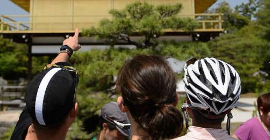 Kyoto: City Secrets eBike Tour - Golden Pavilion timing: the iconic view without the day getting swallowed