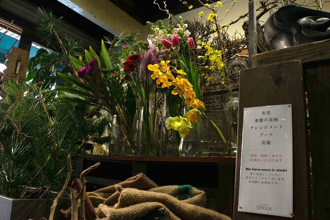 Kyoto Cultural IKEBANA Experience@SEKKA FLOWERS - Who should book this ikebana workshop