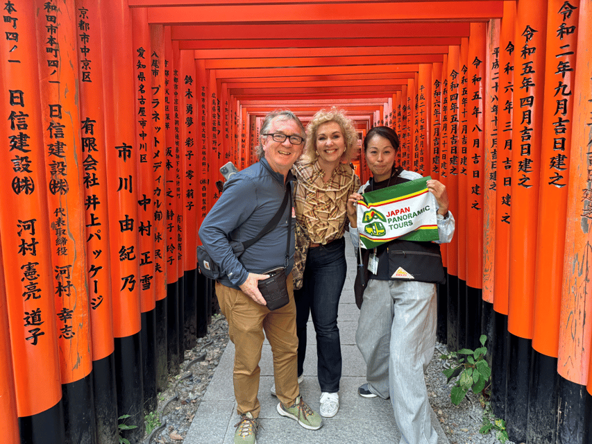 Kyoto: Fushimi Inari, Kinkakuji, Bamboo Grove 1 Day Bus Tour - Kiyomizudera viewpoint, then Sanjusangen-do’s long hall and 1,001 Kannon