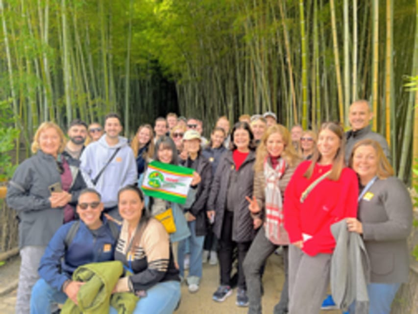 Kyoto: Fushimi Inari, Kinkakuji, Bamboo Grove 1 Day Bus Tour - Guide energy plus multilingual audio headsets, what actually helps