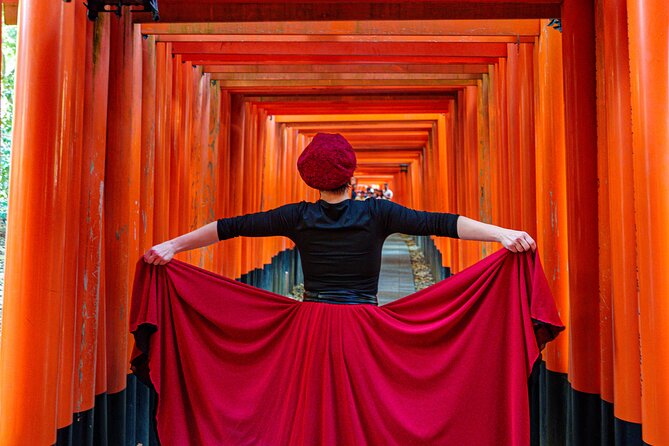 Kyoto Fushimi Inari Private Photoshoot - Stop 2, Senbon Torii tunnel: the classic photos made more intentional