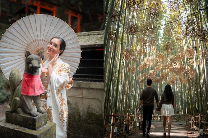 Kyoto Gion, Fushimi Inari, Arashiyama private Photoshoot - Price, Timing, and Crowd Reality in Kyoto
