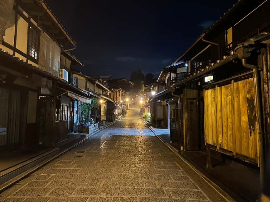 Kyoto: Gion & Geisha District Night Time Walking Tour - Yasui-Konpiragu Power Stone and Hanamikoji Street