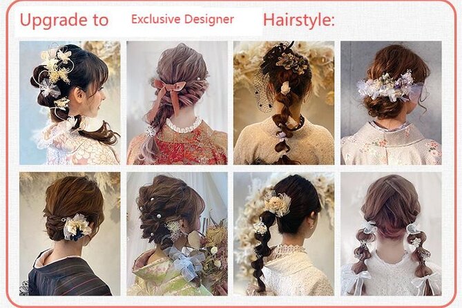 Kyoto Gion Kimono Dressing with Hairstyle & Photoshoot - Optional Pro Photoshoot Add-On, Including Photo Counts