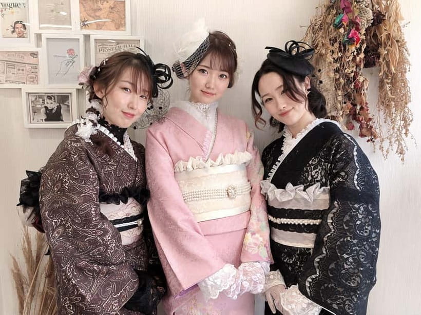 Kyoto Gion Kiyomizudera Kimono Yukata Hairstyle | Photoshoot - Kyoto Kimono, Close to Kiyomizudera and Gion