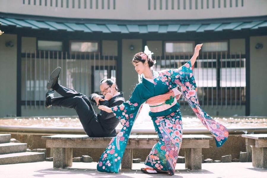 Kyoto Gion Kiyomizudera Kimono Yukata Hairstyle | Photoshoot - Step Out in Kyoto: Kiyomizudera and the Gion Streets in Kimono