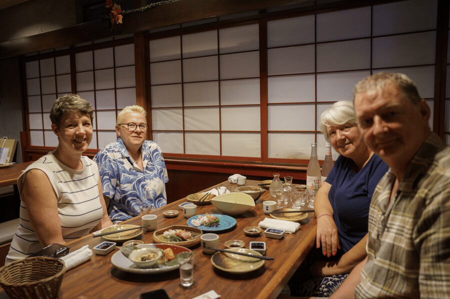 Kyoto: Gion & Pontocho Food Tour with 13 Dishes - Hidden dining spot in Pontocho: the second big meal moment