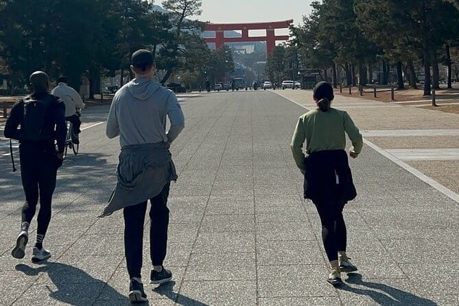 Kyoto Heritage Run - Venture through historical Kyoto landmarks - Warm-Up at Nijojo-mae Station, then East Toward the Imperial Palace
