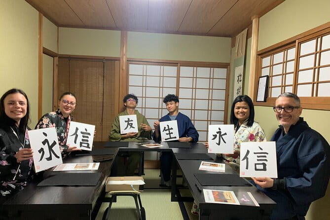 Kyoto: Japanese Calligraphy Class in 150 years old townhouse - Key highlights you should care about