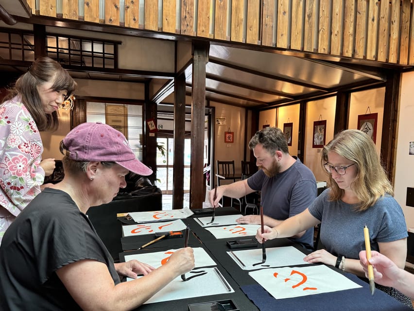 Kyoto: Japanese Calligraphy Workshop - Price and value: is $32 a good deal in Kyoto?