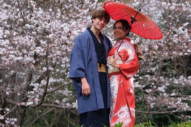 Kyoto Kimono Rental CHAMATSU Couple Plan - Key highlights