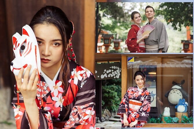 Kyoto Kimono Rental CHAMATSU Couple Plan - Getting dressed in a machiya, not a factory line