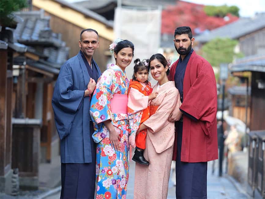Kyoto Kimono Rental CHAMATSU｜Kimono/Yukata Rental FamilyPlan - Choosing kimonos for families, including kids and mixed ages