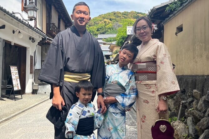 Kyoto Kimono Rental mimosa for Families - What’s included in your kimono set, and what costs extra