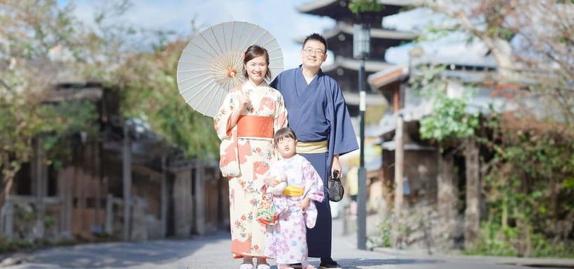 Kyoto Kimono Rental mimosa｜Kimono/Yukata Rental Family Plan - Key points to know before you go