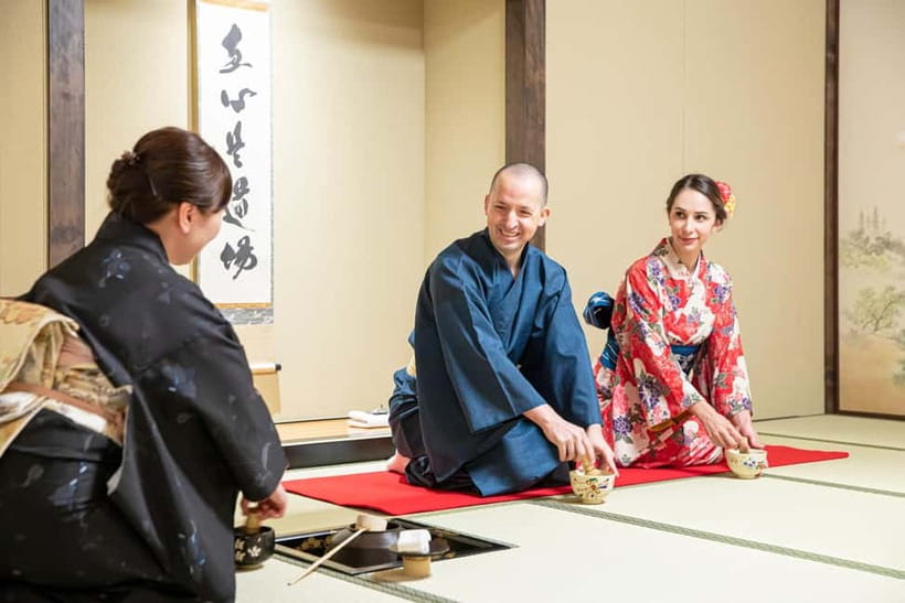 Kyoto: Kimono Tea Ceremony with Matcha and Sweet - Kyoto kimono tea ceremony, what the 90 minutes feels like
