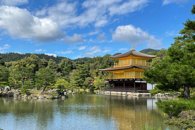 Kyoto: Kinkaku-ji Temple & Serene Garden Guided Tour with Tickets - Kinkaku-ji, the Golden Pavilion: gold leaf, pond reflections, and the key rooms