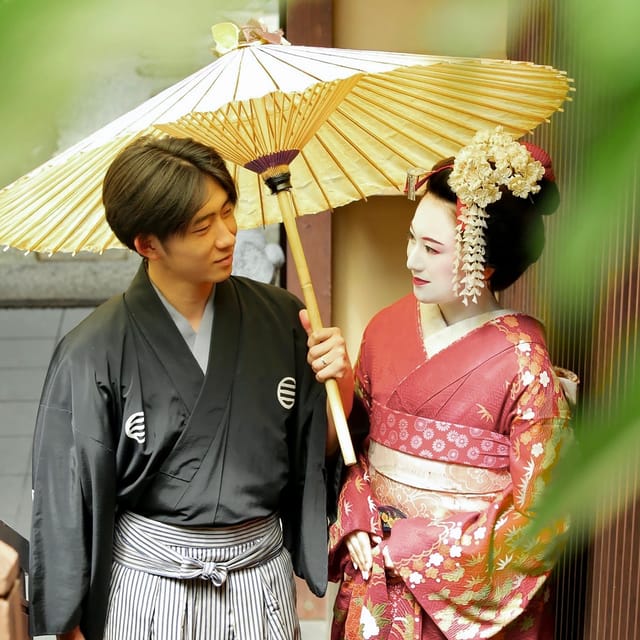 Kyoto kiyomizu Temple : Maiko and Samurai Couple Photoshoot - Getting there near Kiyomizu: bus stop, short walk, no stress